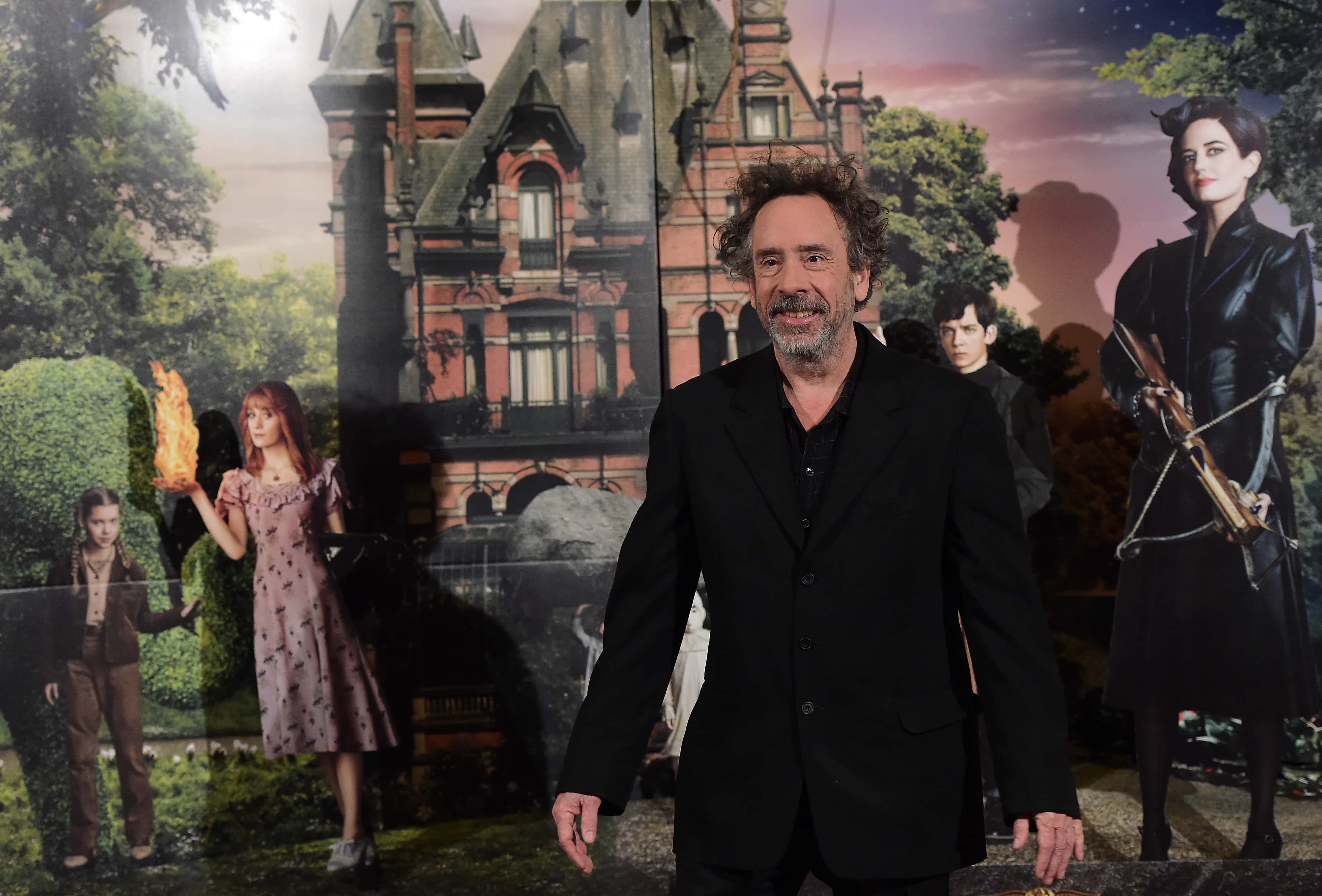 Photocall Tim Burton - Rome
