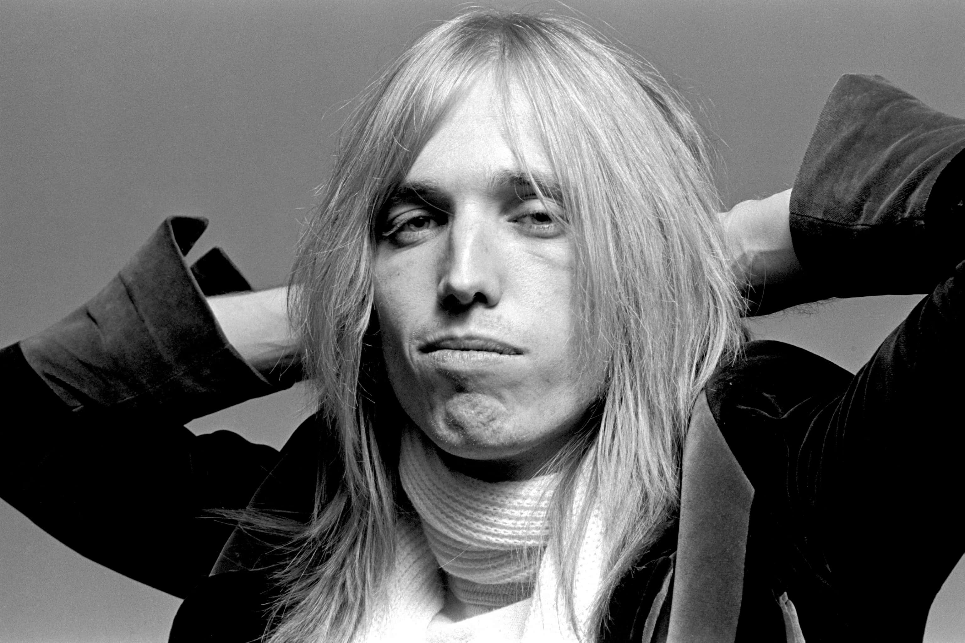 Tom Petty from Tom Petty and the Heartbreakers in  black jacket