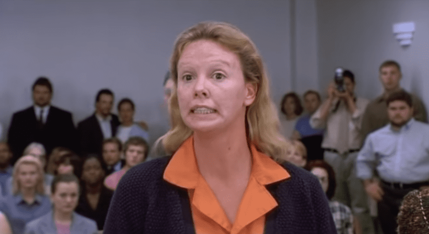 Screenshot of Charlize Theron as Aileen - from Monster (2003)