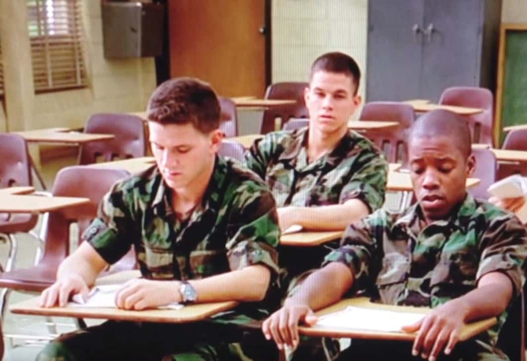 Screenshot from the movie Renaissance Man (1994)