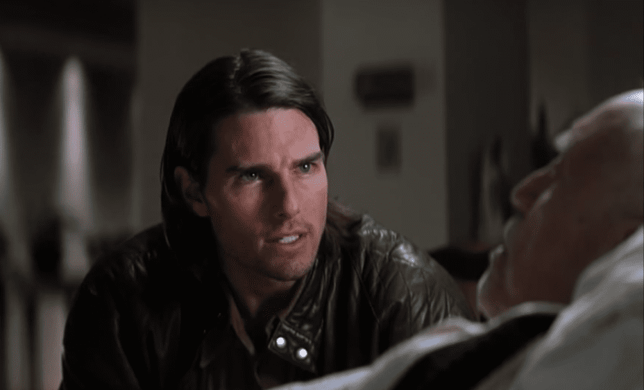 A visually captivating still taken from a pivotal moment in the film Magnolia (1999)