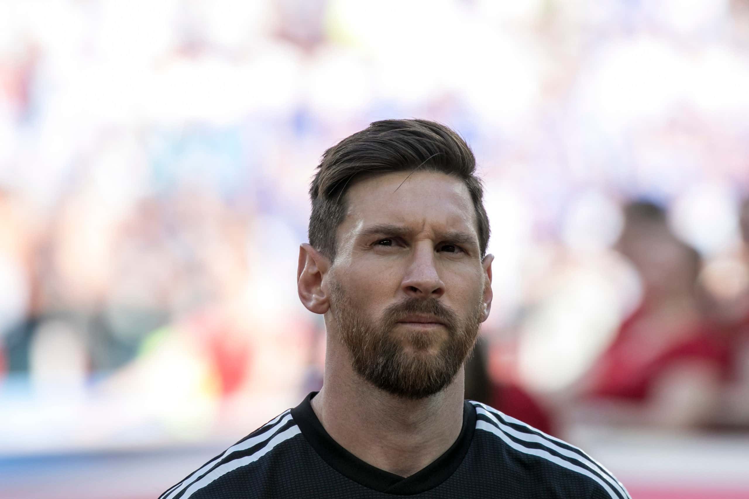 Argentina National Soccer team captain Lionel Messi