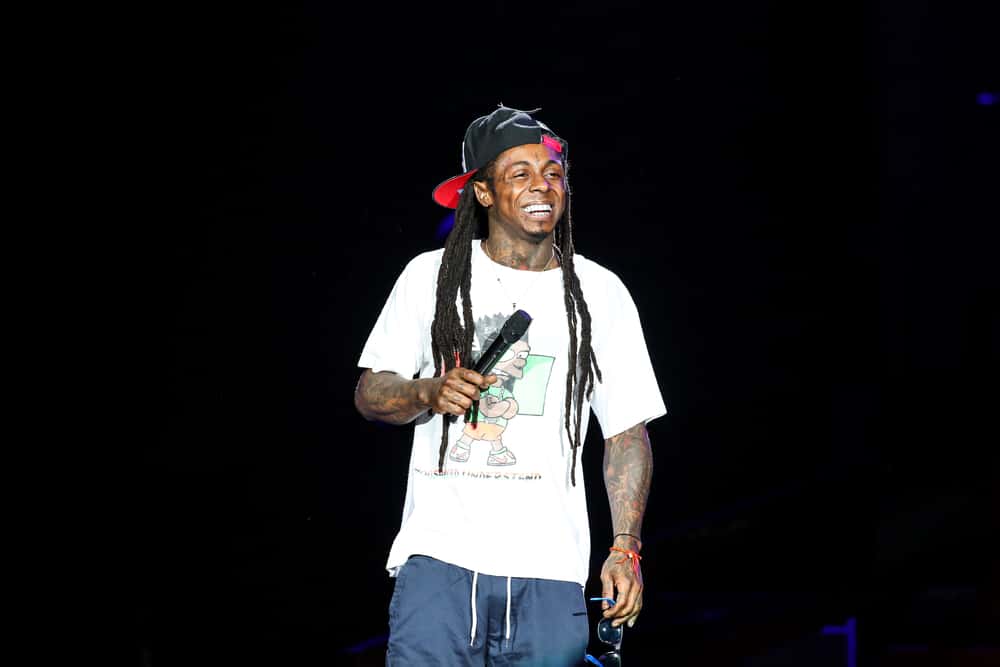 Lil Wayne performs in concert as part of his 2013 America's Most Wanted Tour