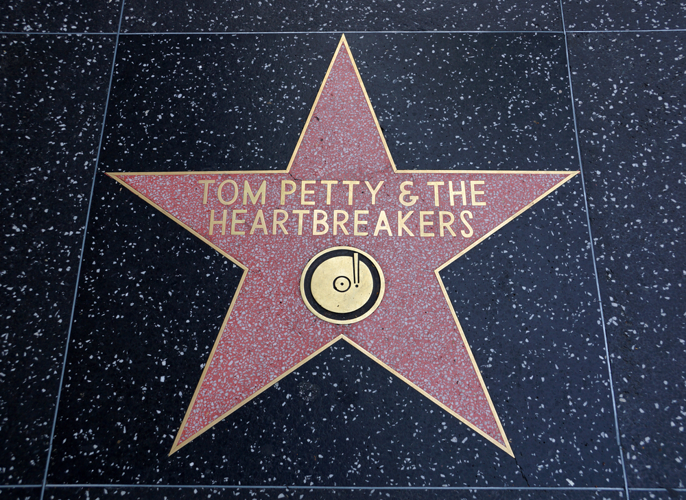 Tom Petty & the Heartbreakers star on Hollywood Walk of Fame