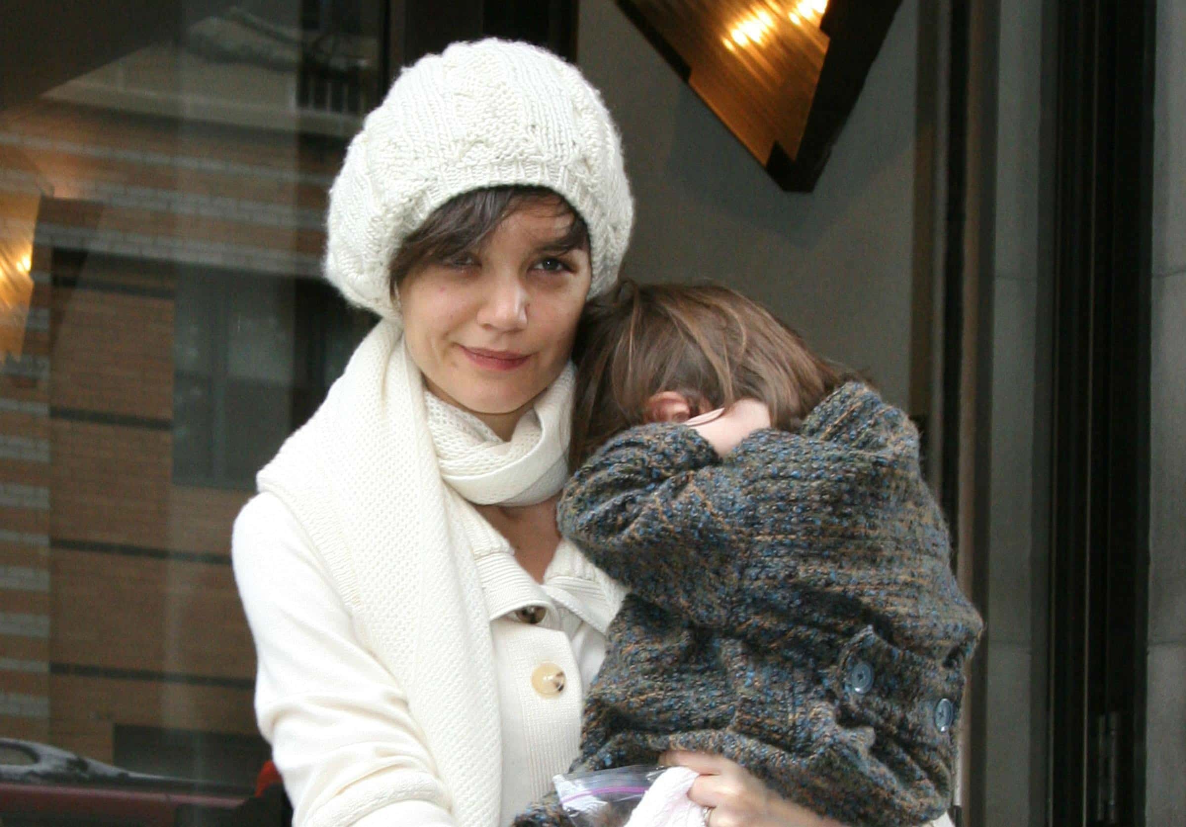 Katie Holmes and daughter Suri Cruise