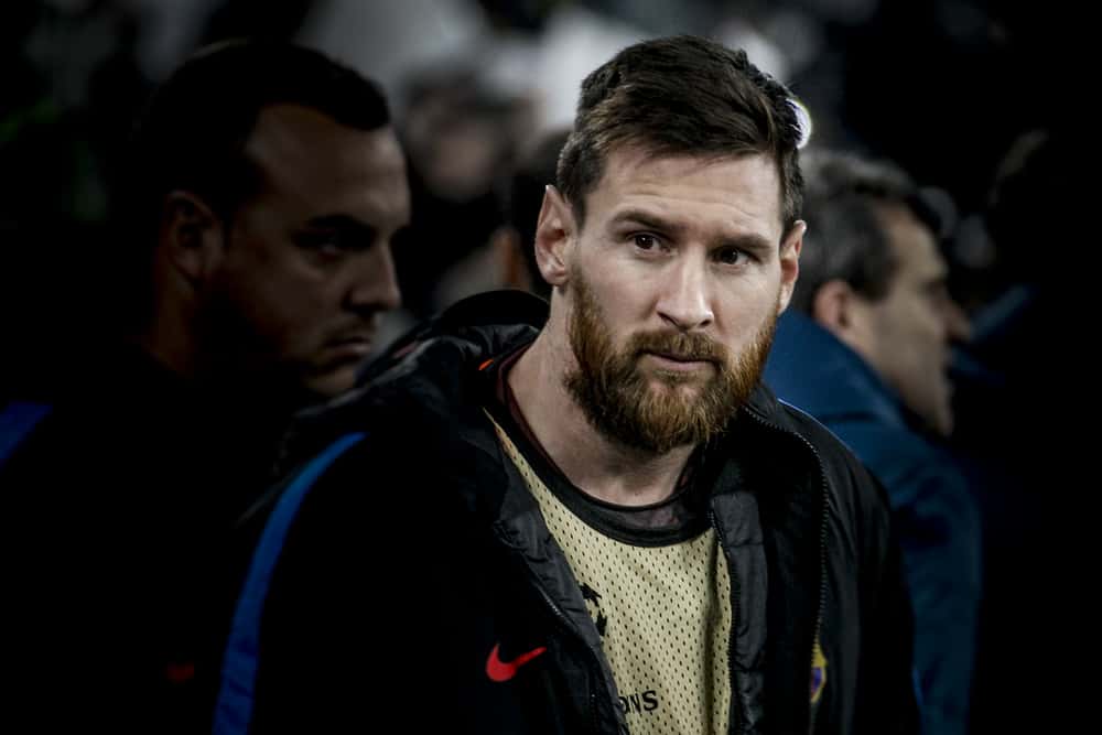 Lionel Messi at UEFA Champions League