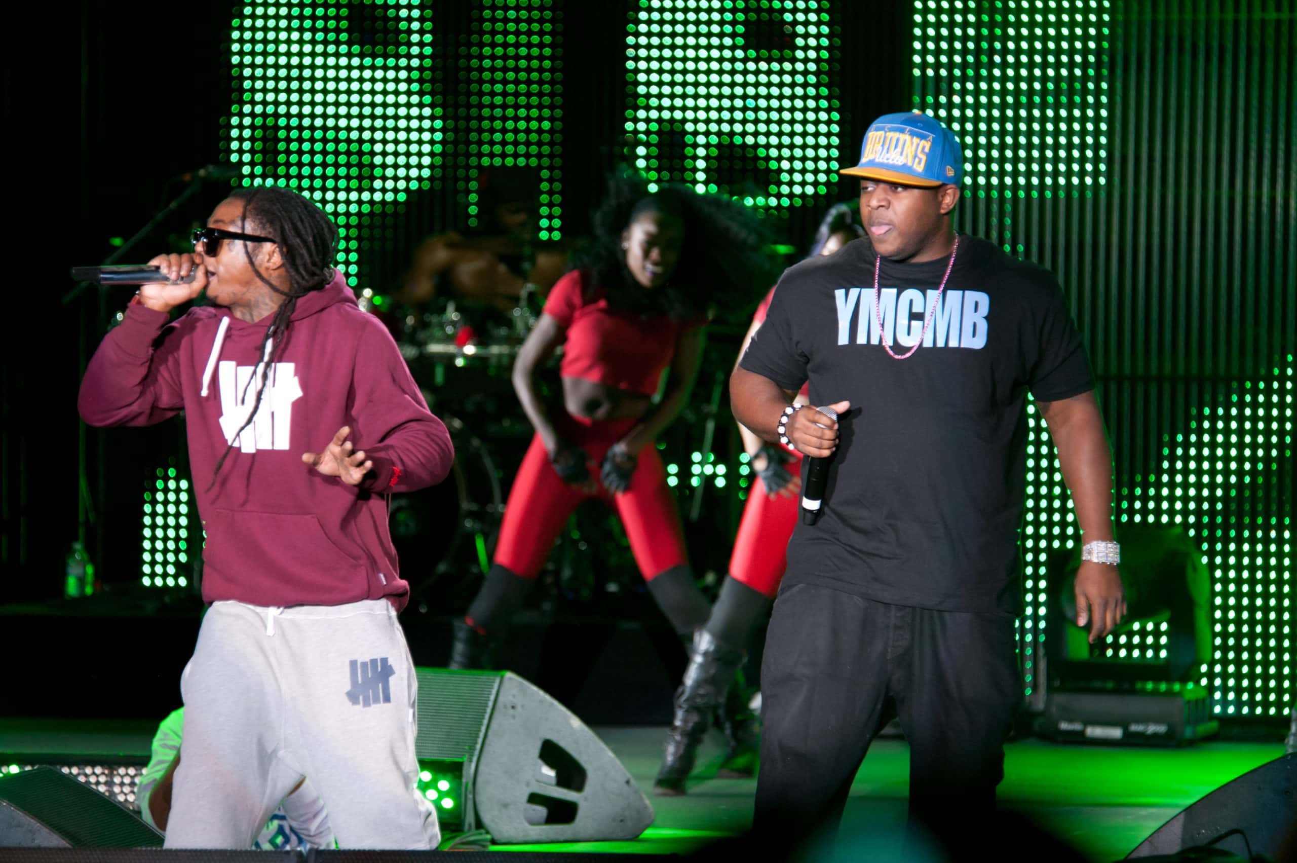 Lil Wayne performs at Sleep Train Amphitheater