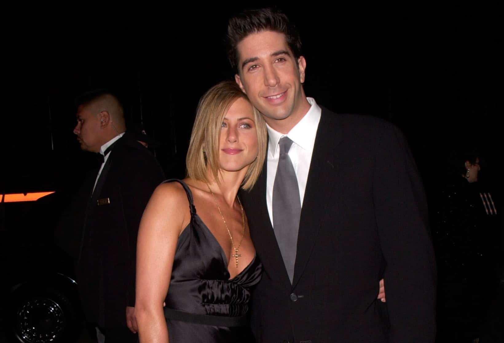 Friends stars DAVID SCHWIMMER & JENNIFER ANISTON