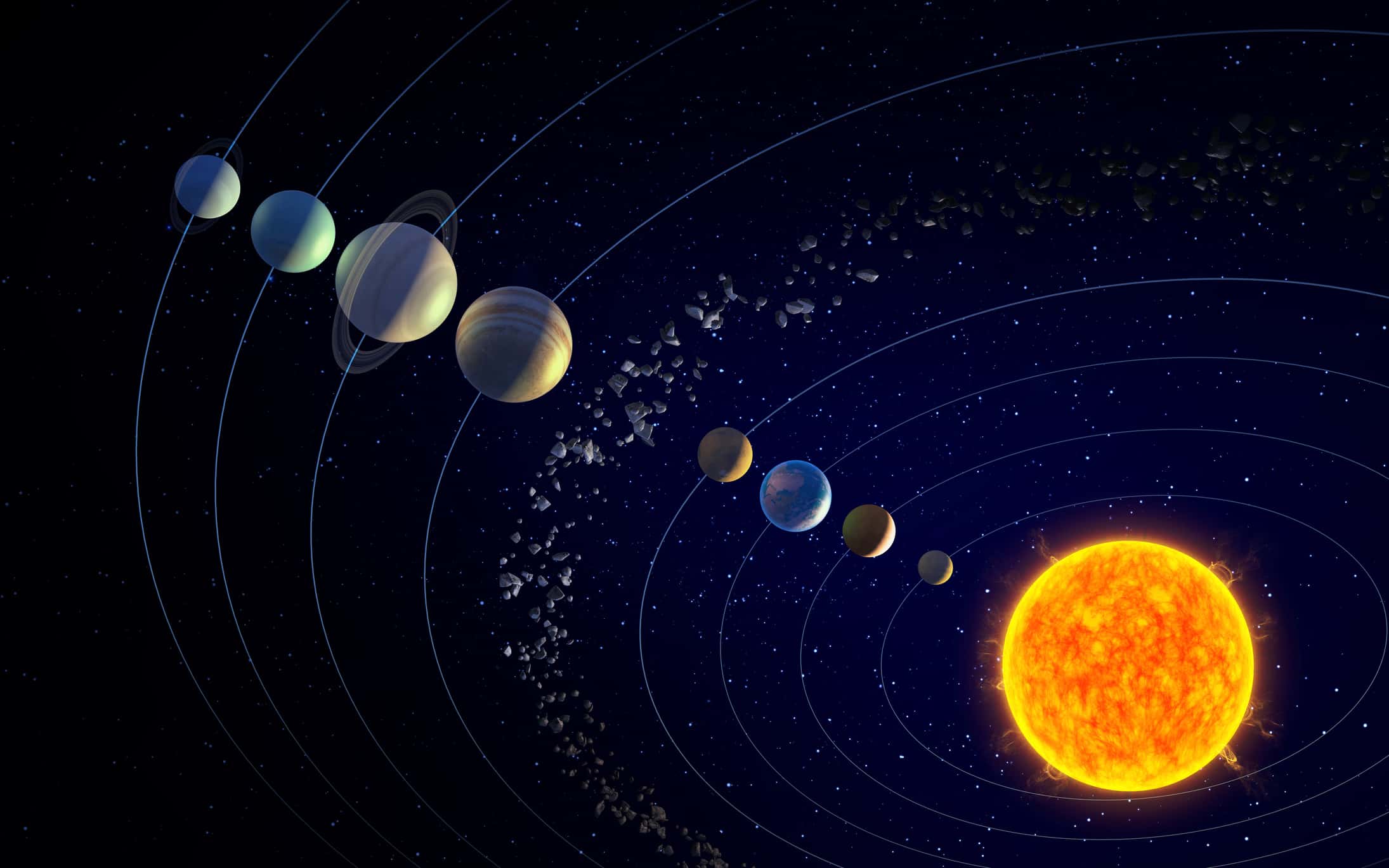 Our Solar System facts