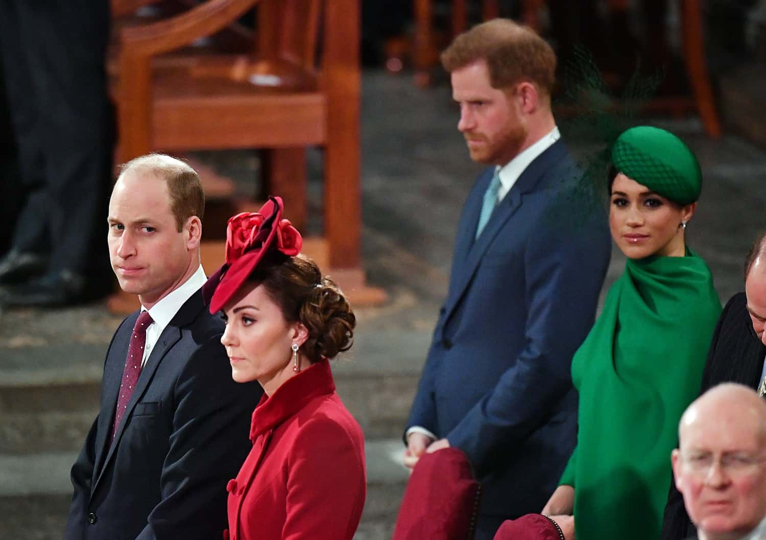 Prince William, Duke of Cambridge, Catherine, Duchess of Cambridge, Prince Harry, Duke of Sussex and Meghan, Duchess of Sussex