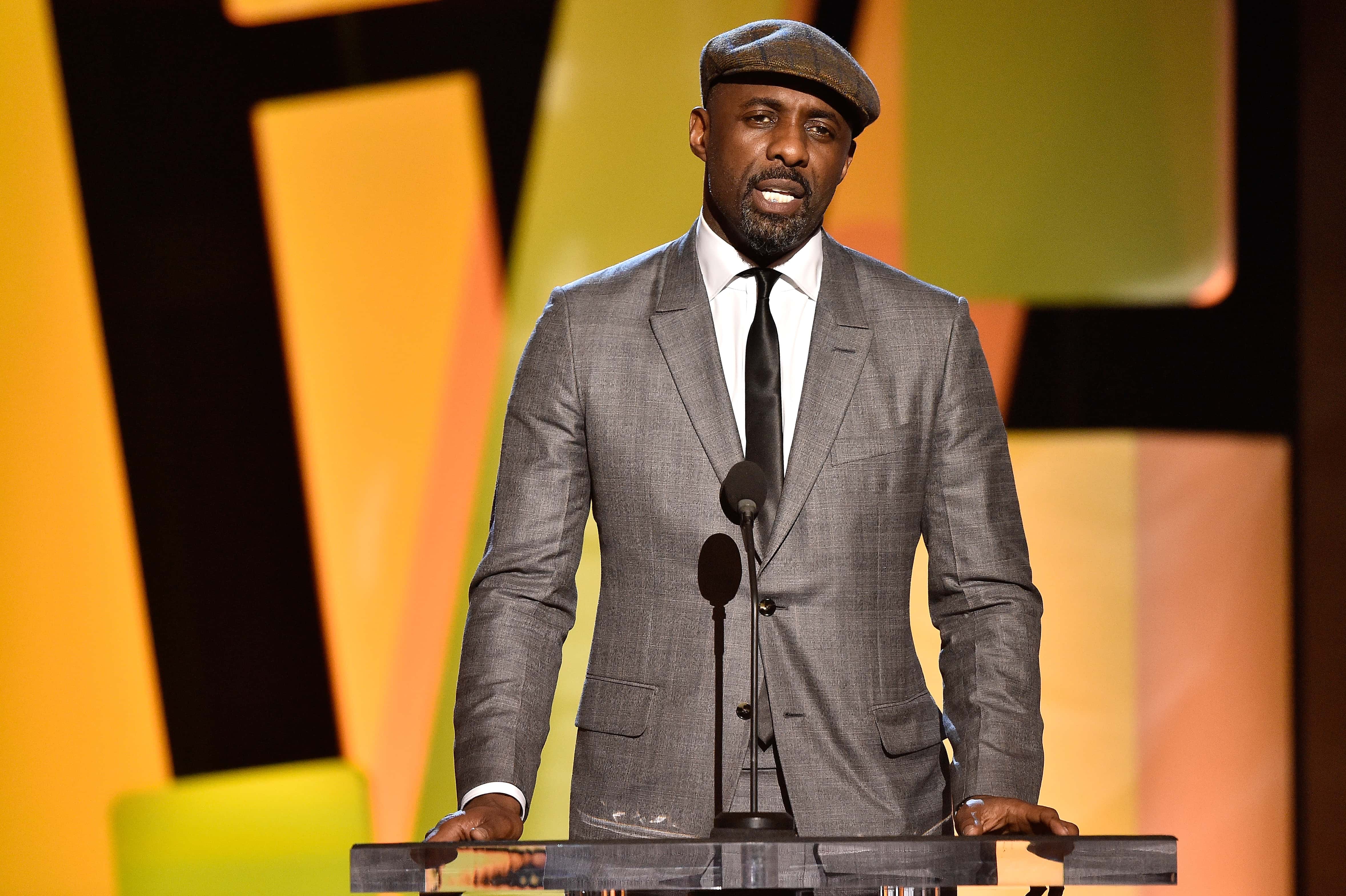 Idris Elba speaks onstage during the 2016 Film Independent Spirit Awards