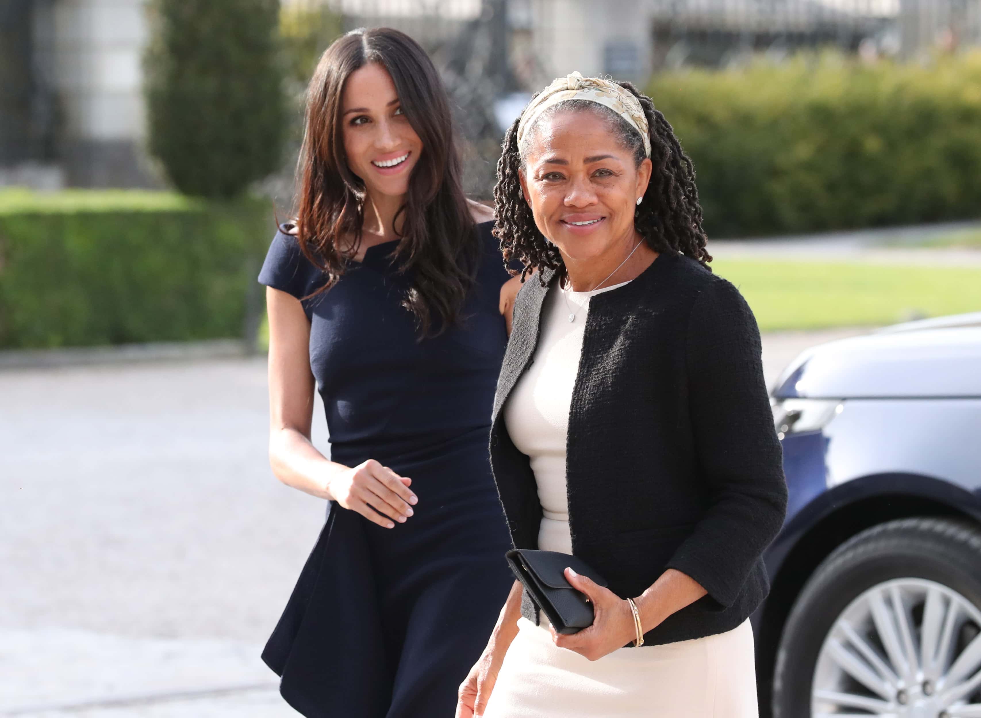 Meghan Markle and her mother, Doria Ragland