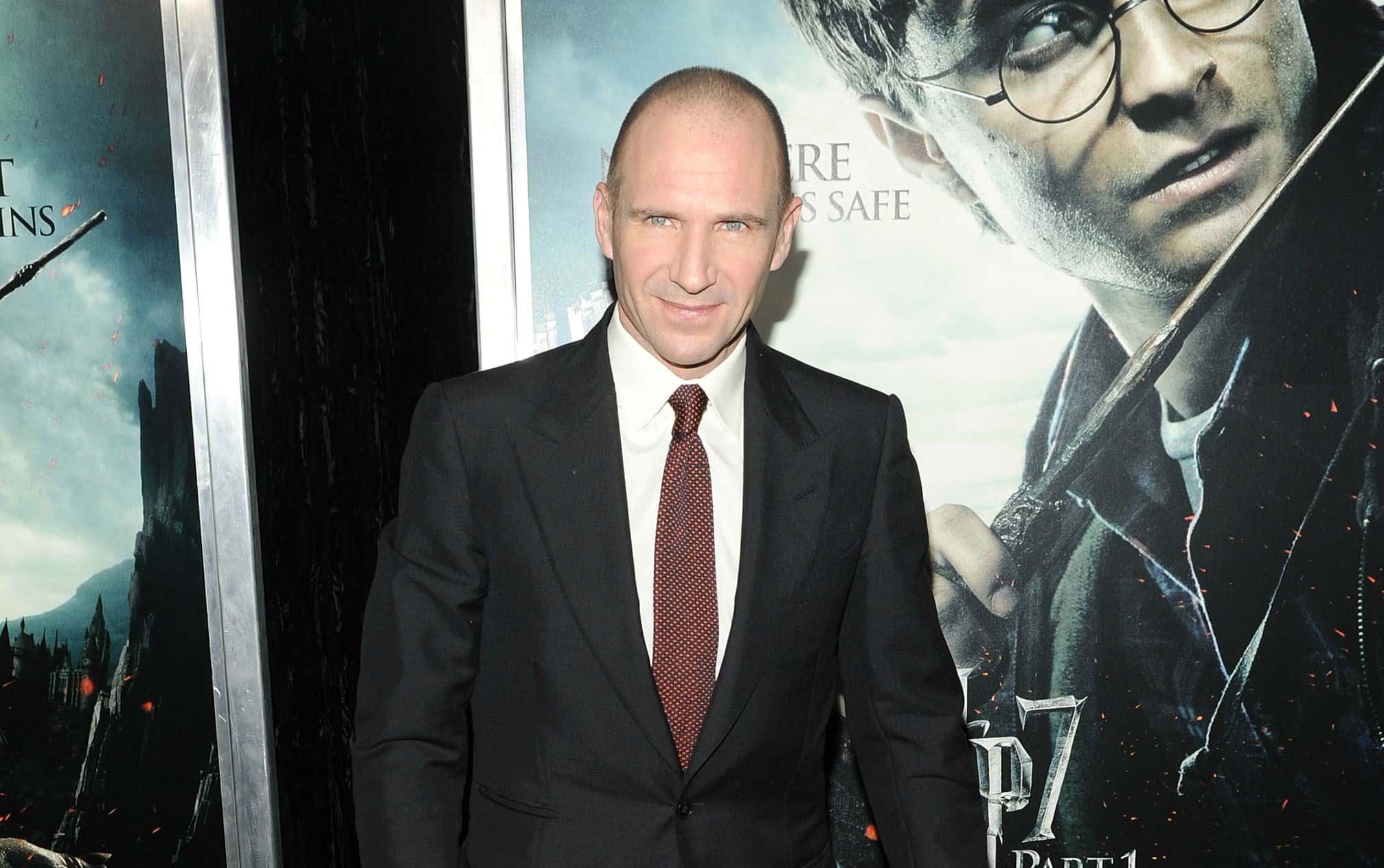 Ralph Fiennes attends the premiere of