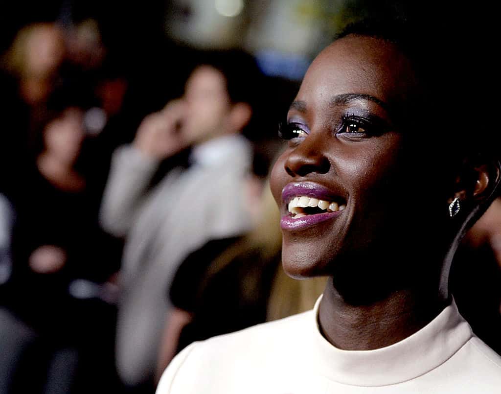 Actress Lupita Nyong'o arrives at the premiere of Fox Searchlights'