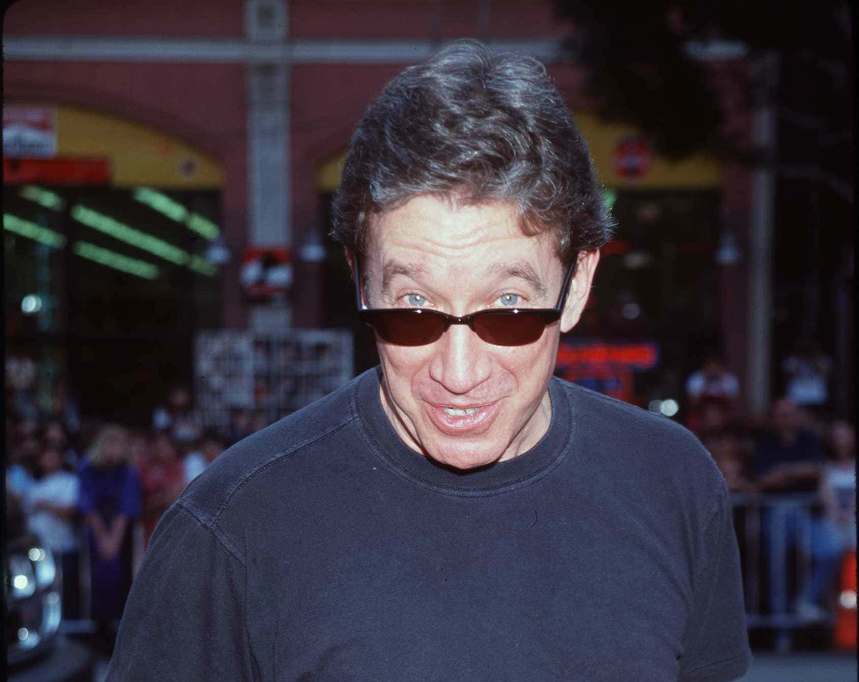 Tim Allen at the re-release premiere of "Grease"