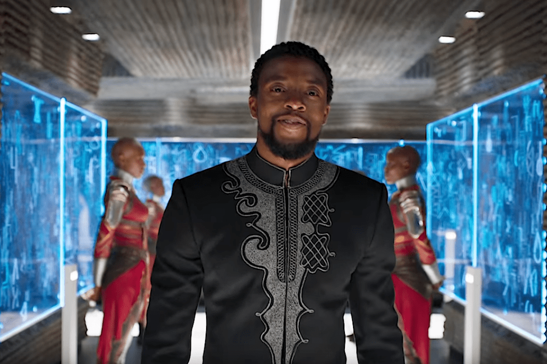 Screenshot of the movie Black Panther