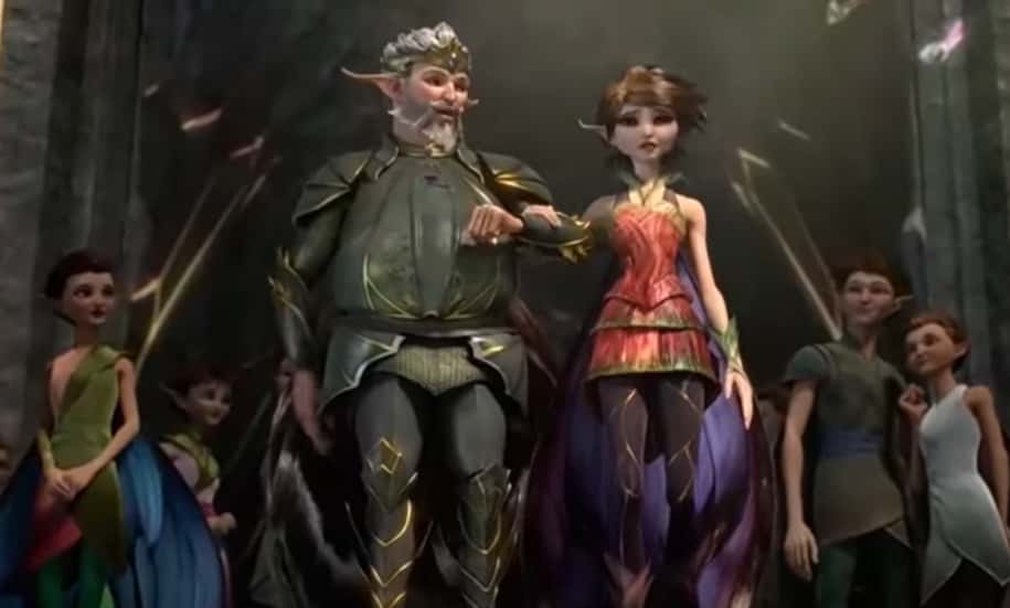 Screenshot of the animated movie Strange Magic