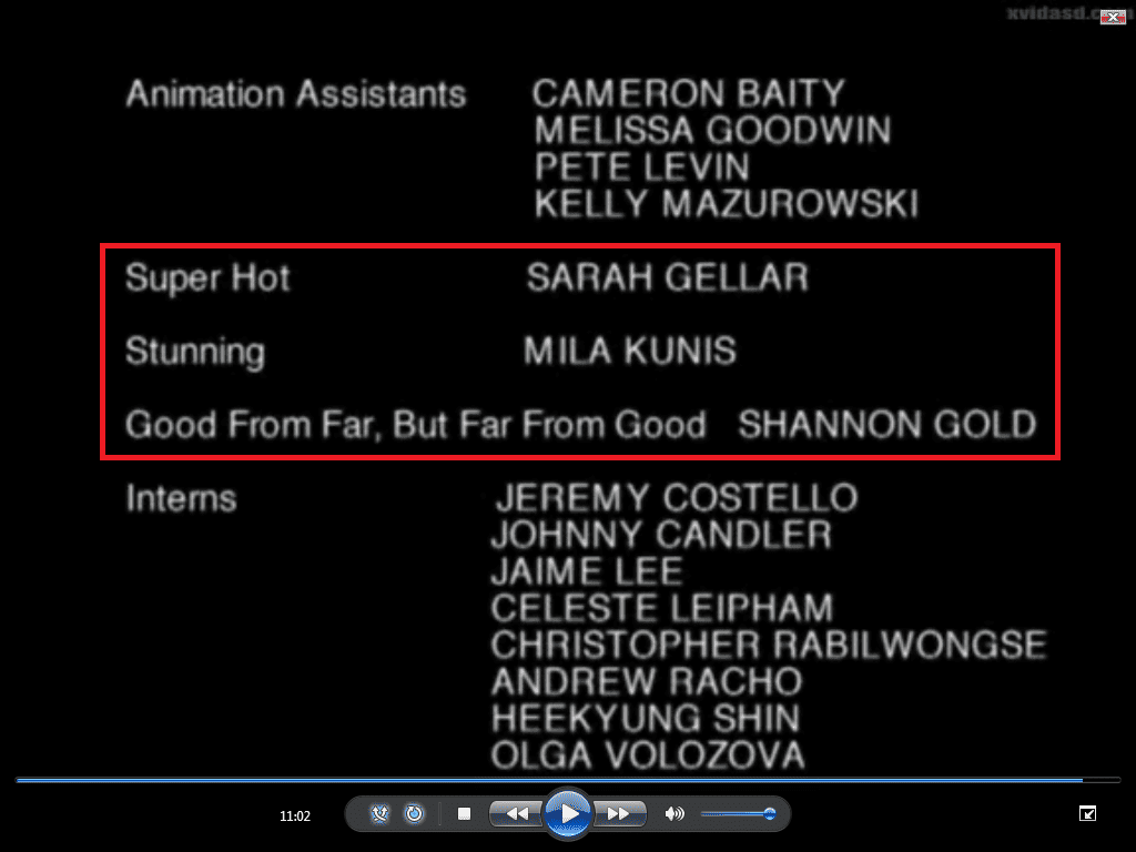 robot chicken credits