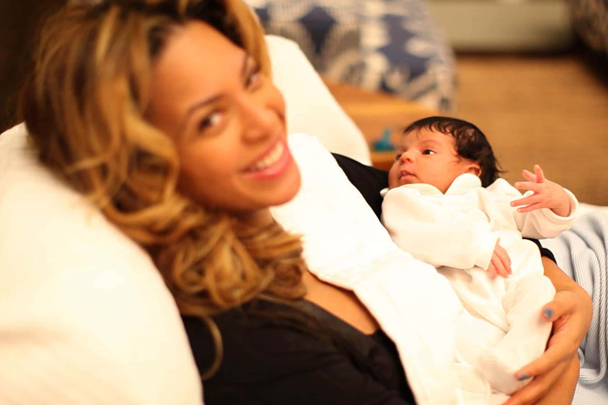 Beyonce and her daughter