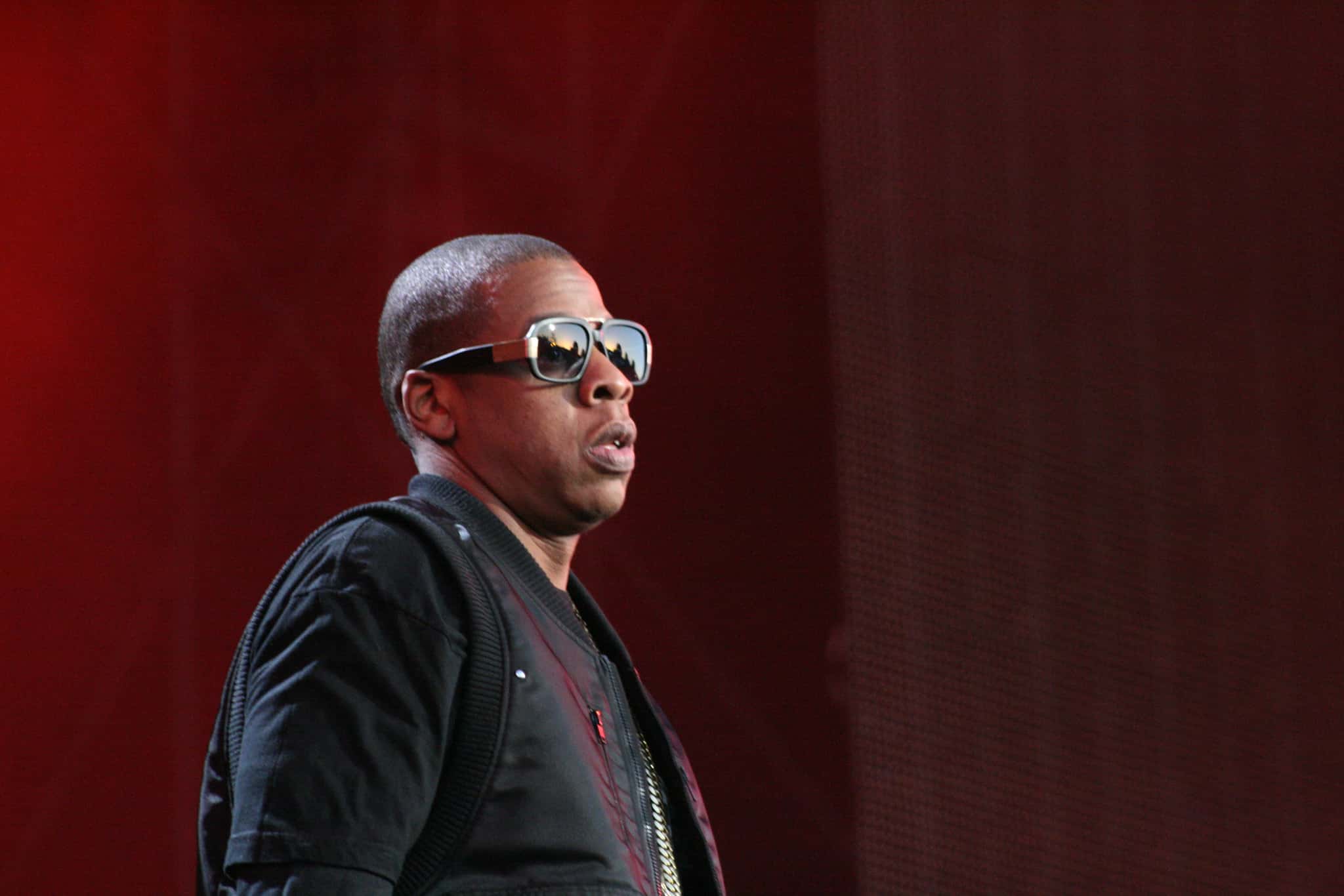 Jay Z on stage