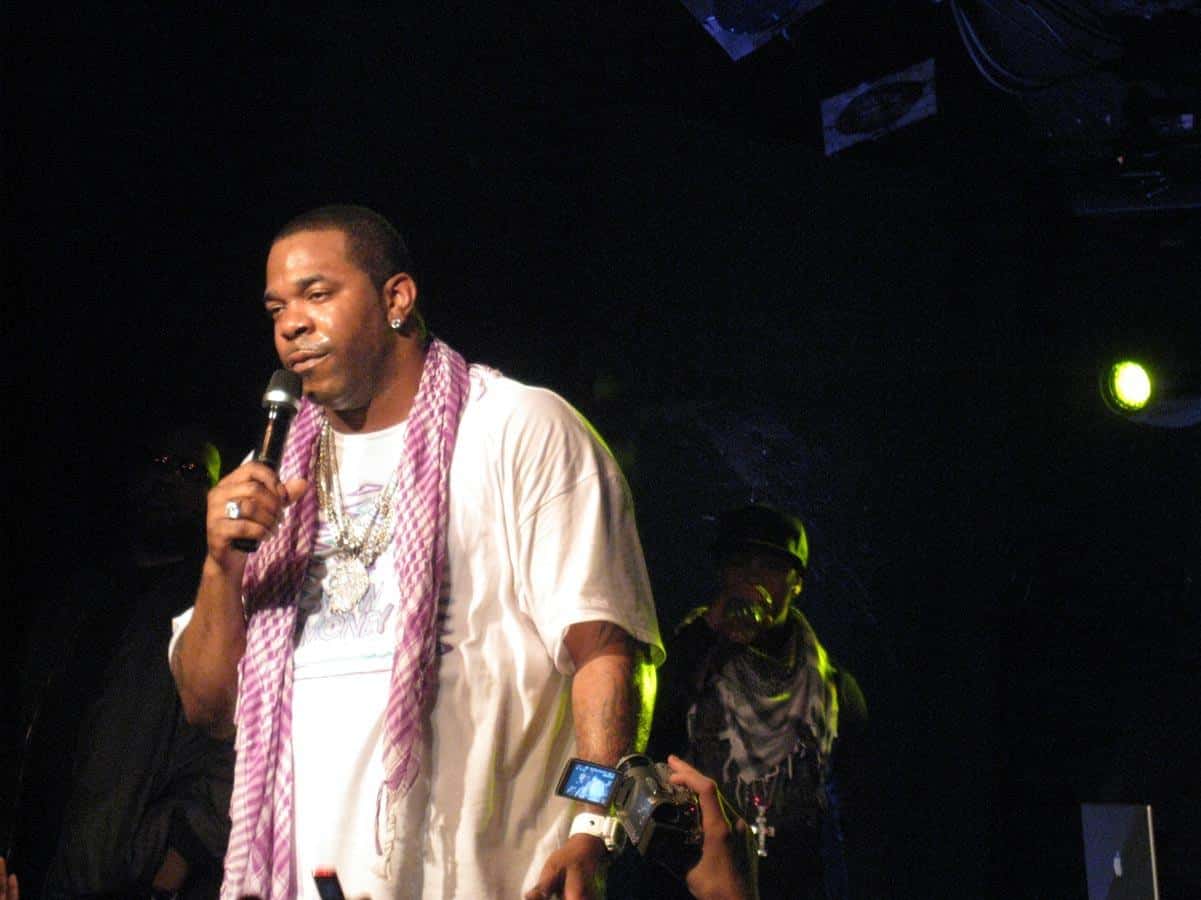 Busta Rhymes on stage