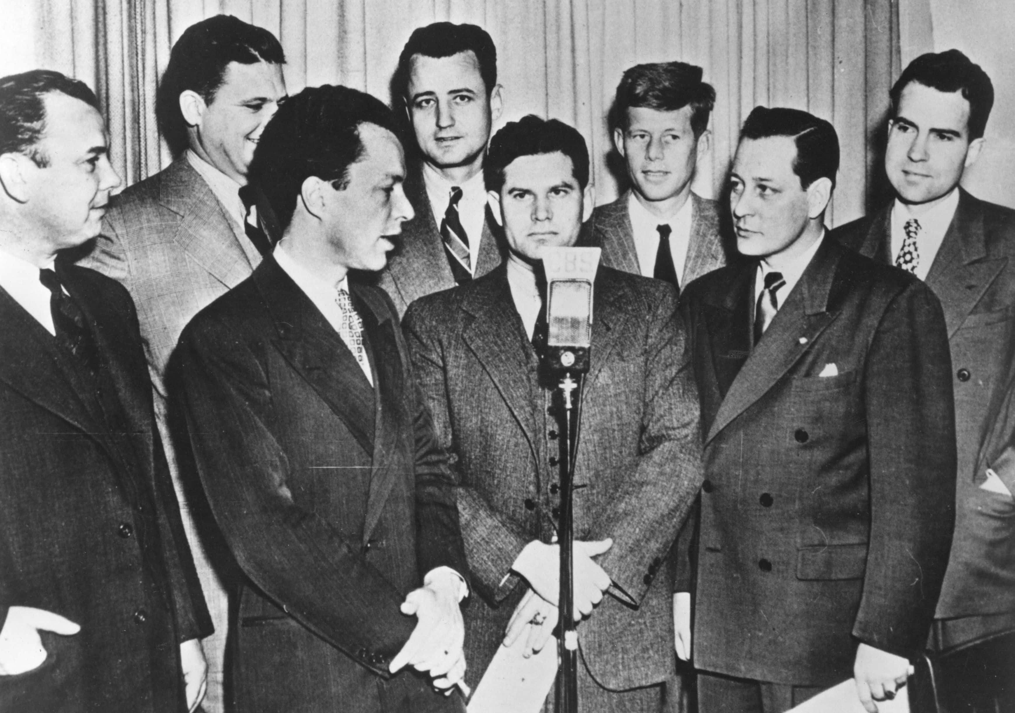 Richard Nixon and John F Kennedy