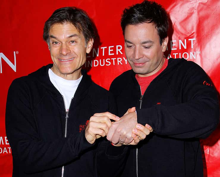 Jimmy Fallon and Dr. Oz