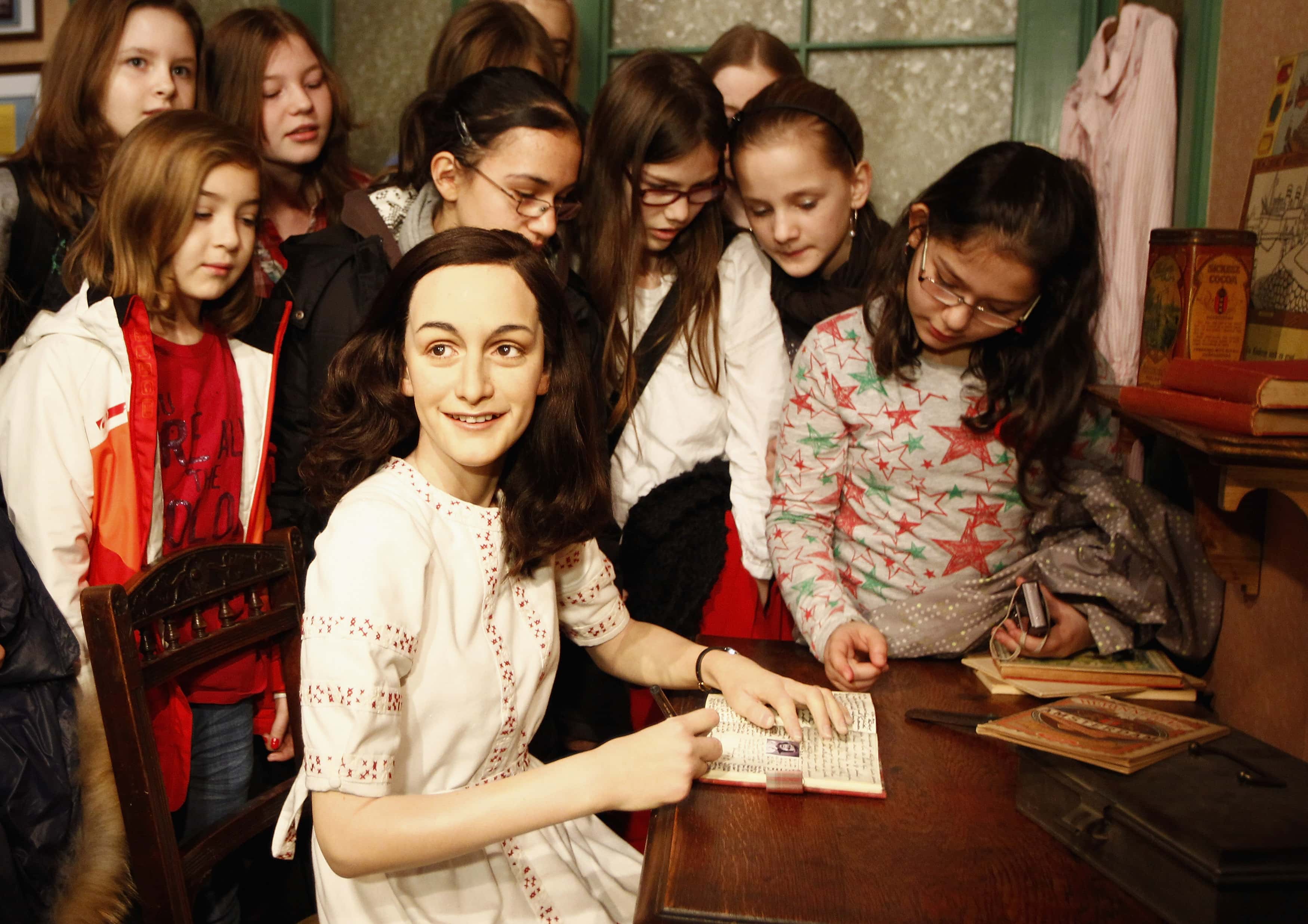 Anne Frank Hideout Reconstruction Is Presented At Madame Tussauds Berlin