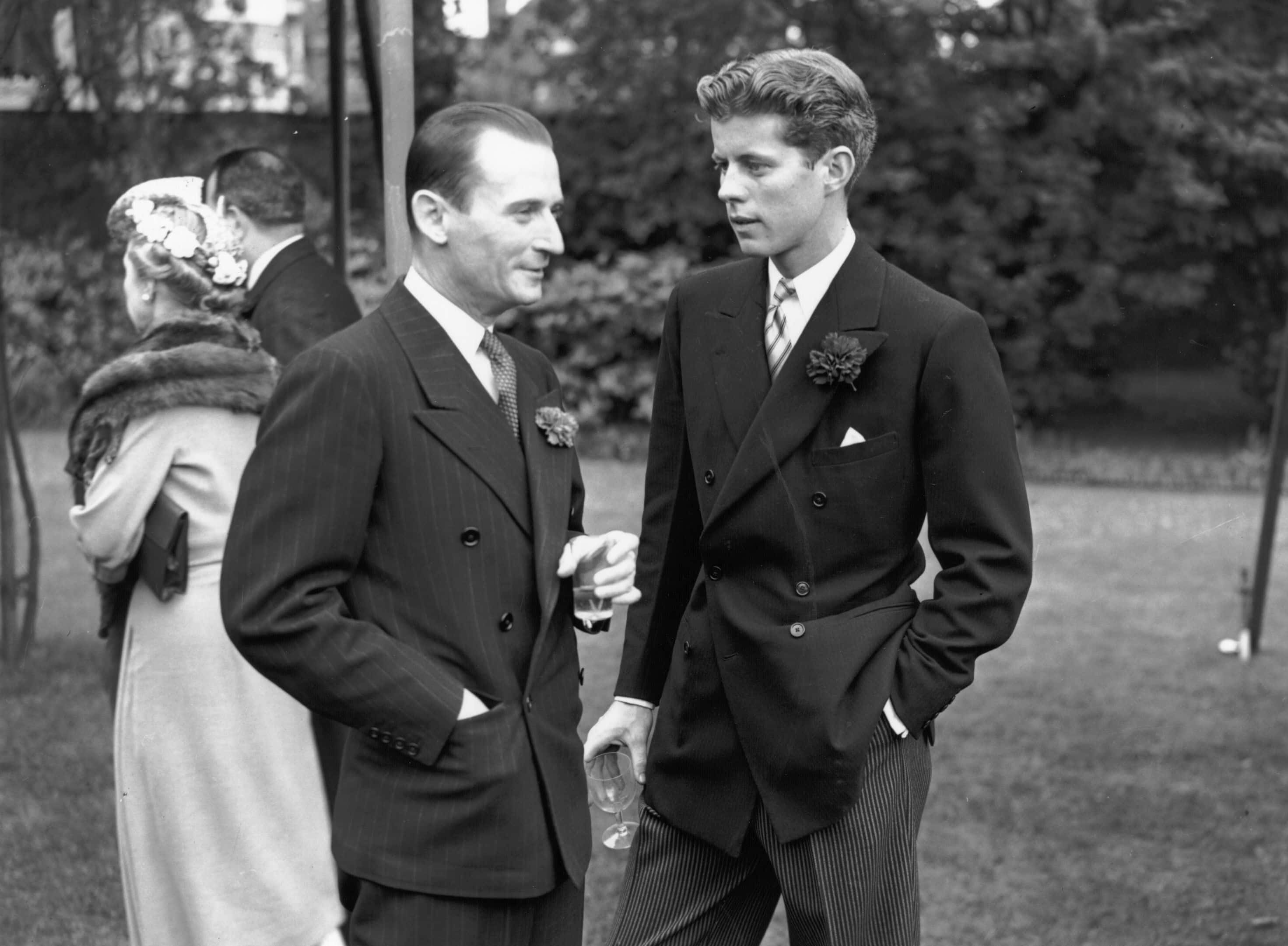 American statesman John F Kennedy