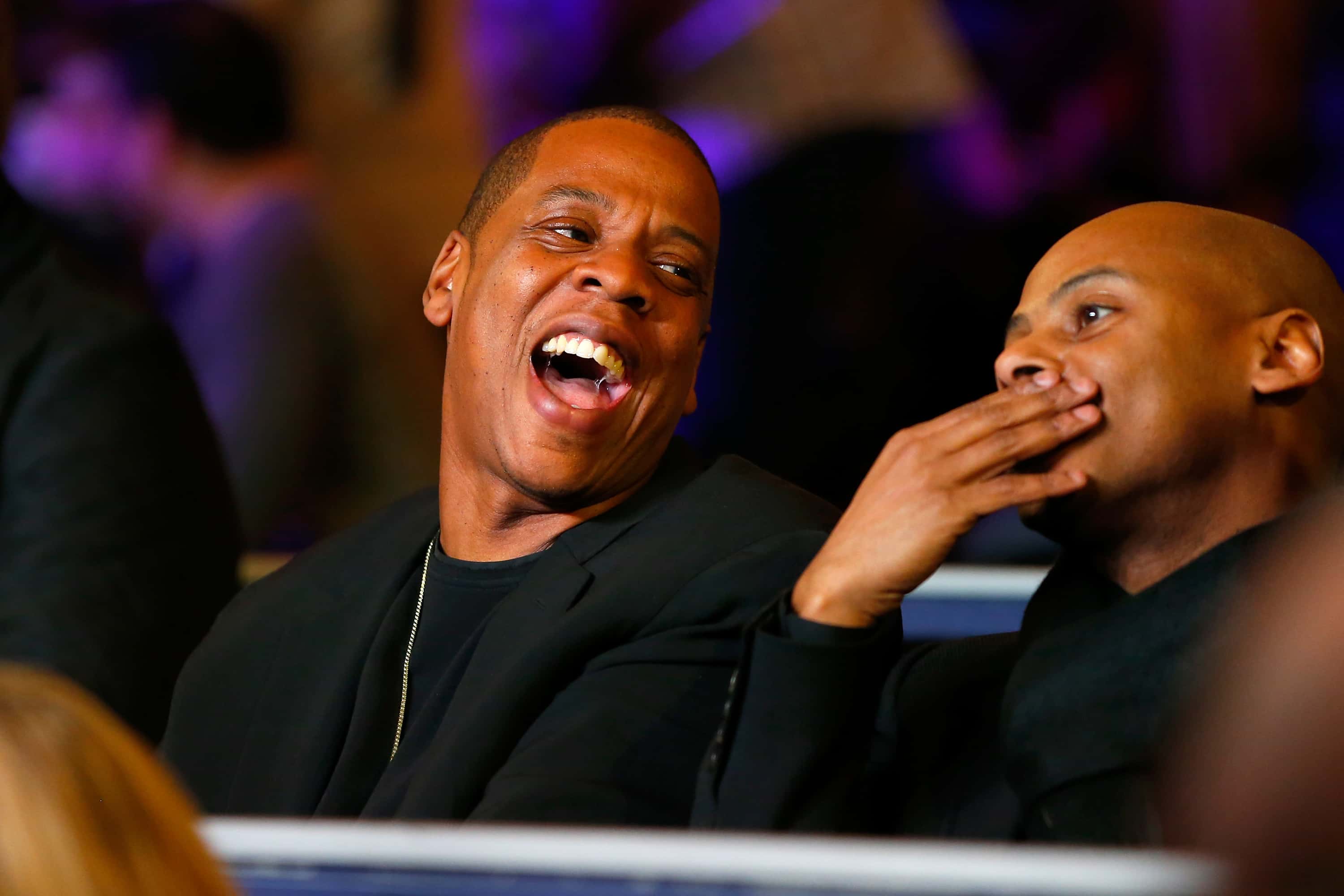 GettyImages-461252104 Jay-Z attends Roc Nation Sports presents