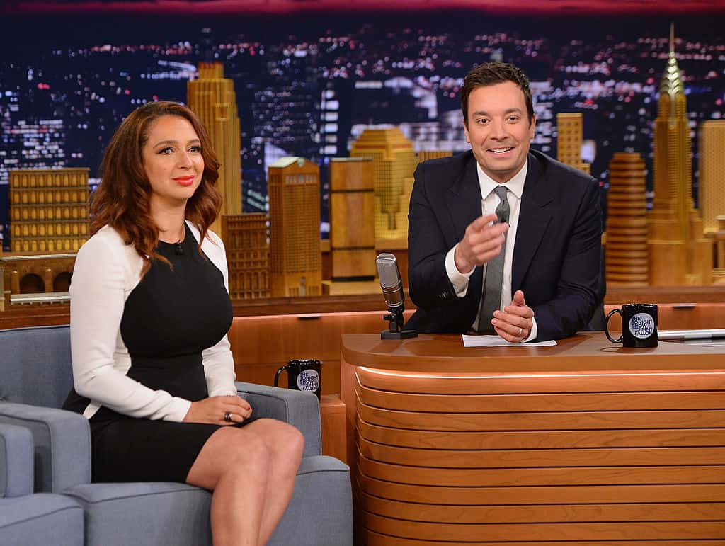 Maya Rudolph visits "The Tonight Show