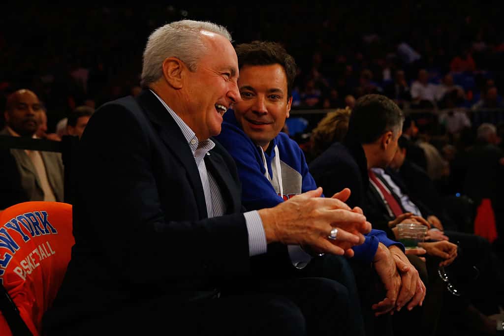 Lorne Michaels and Jimmy Fallon