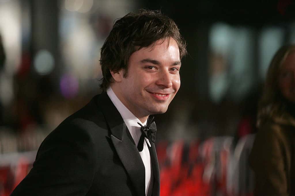 mmy Fallon arrives at the Warner Bros. premiere of the film "Ocean's Twelve"