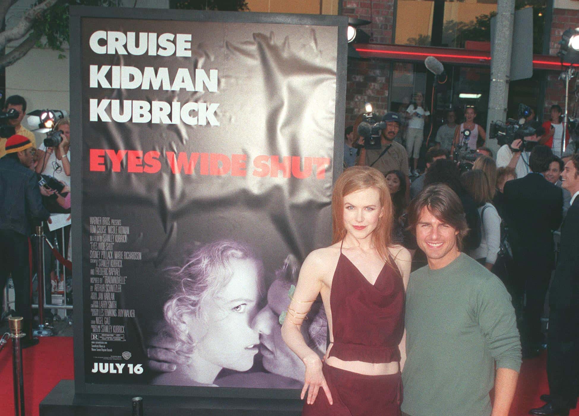 Nicole Kidman and Tom Cruise at the premiere
