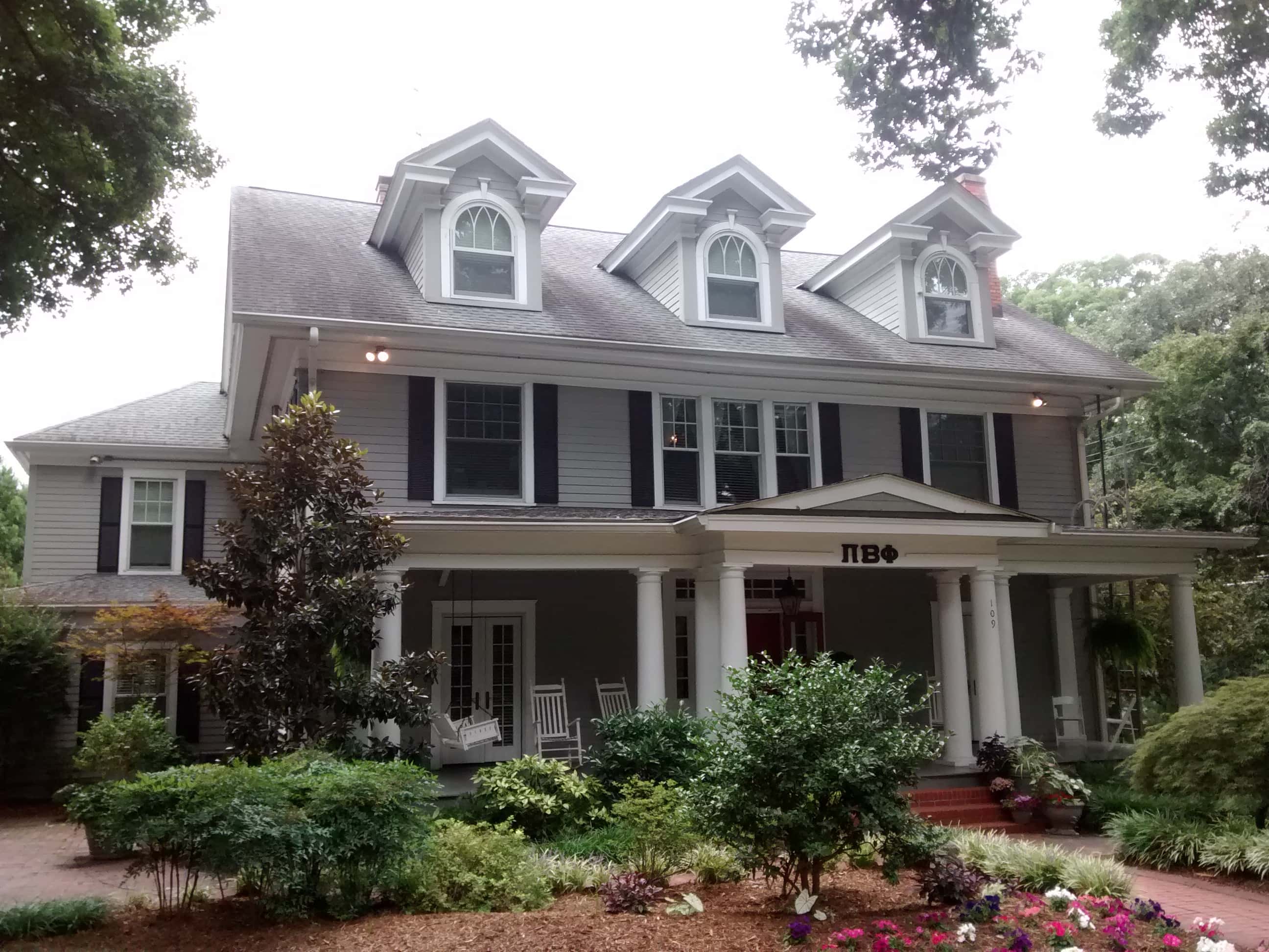 Pi Beta Phi, a sorority, at the University of North Carolina at Chapel Hill.