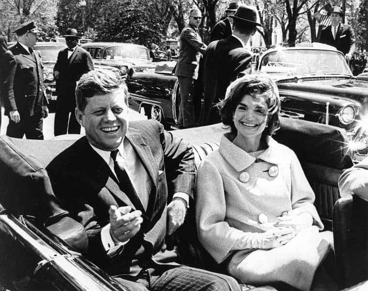 President John F. Kennedy and Mrs. Kennedy