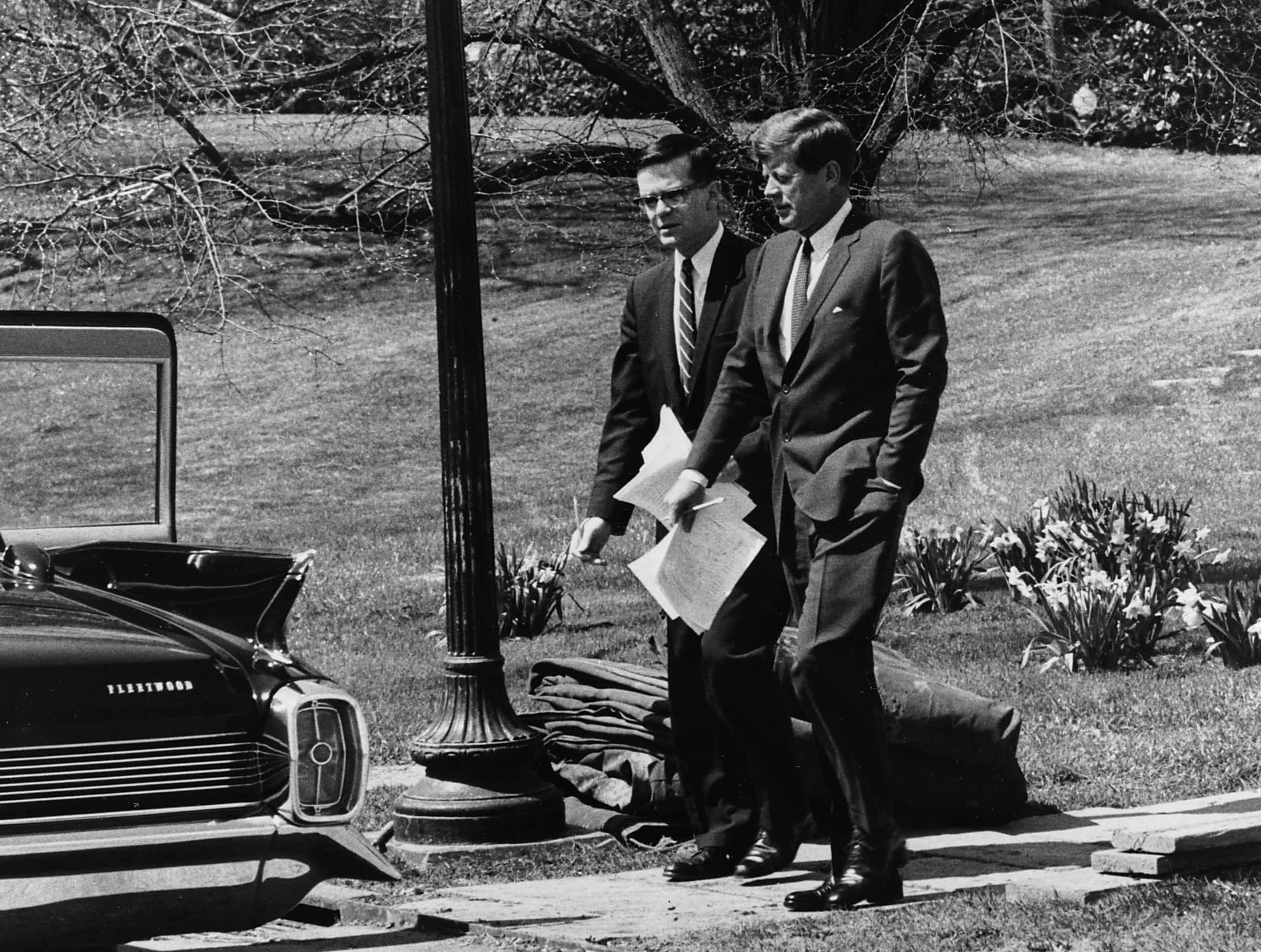 President with Theodore Sorensen