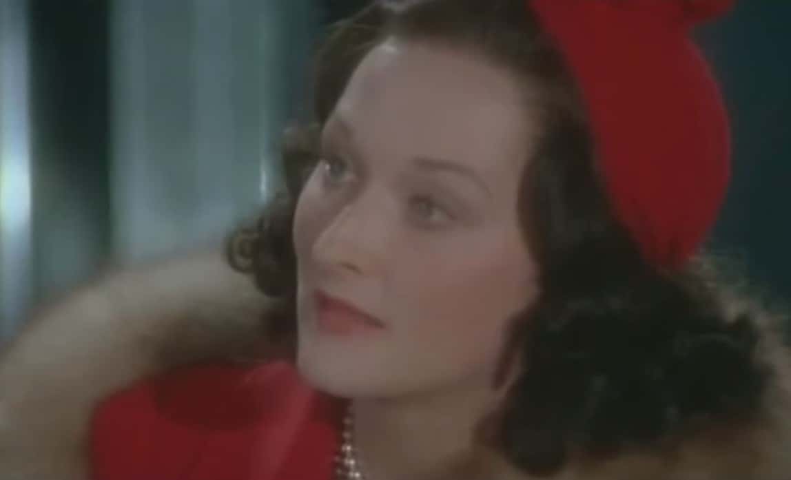 Meryl Streep in red