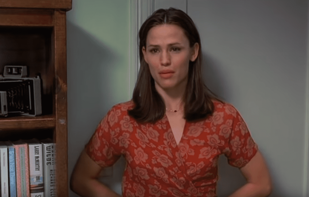 A visually captivating still taken from a pivotal moment in the film 13 Going on 30 (2004)
