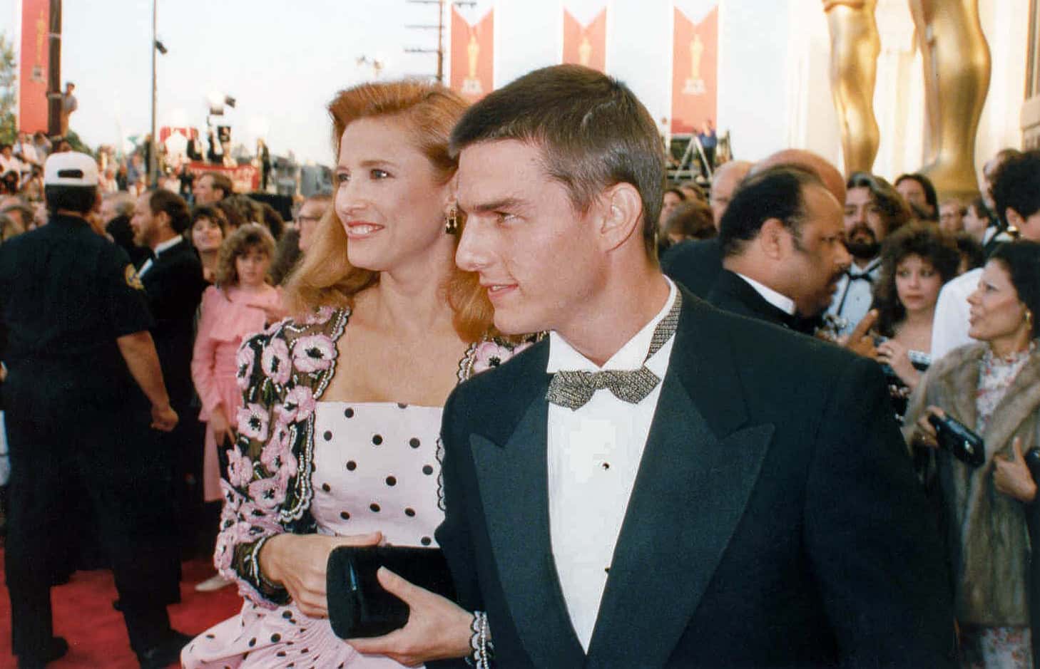 Tom Cruise and Mimi Rogers at 61st Academy Awards