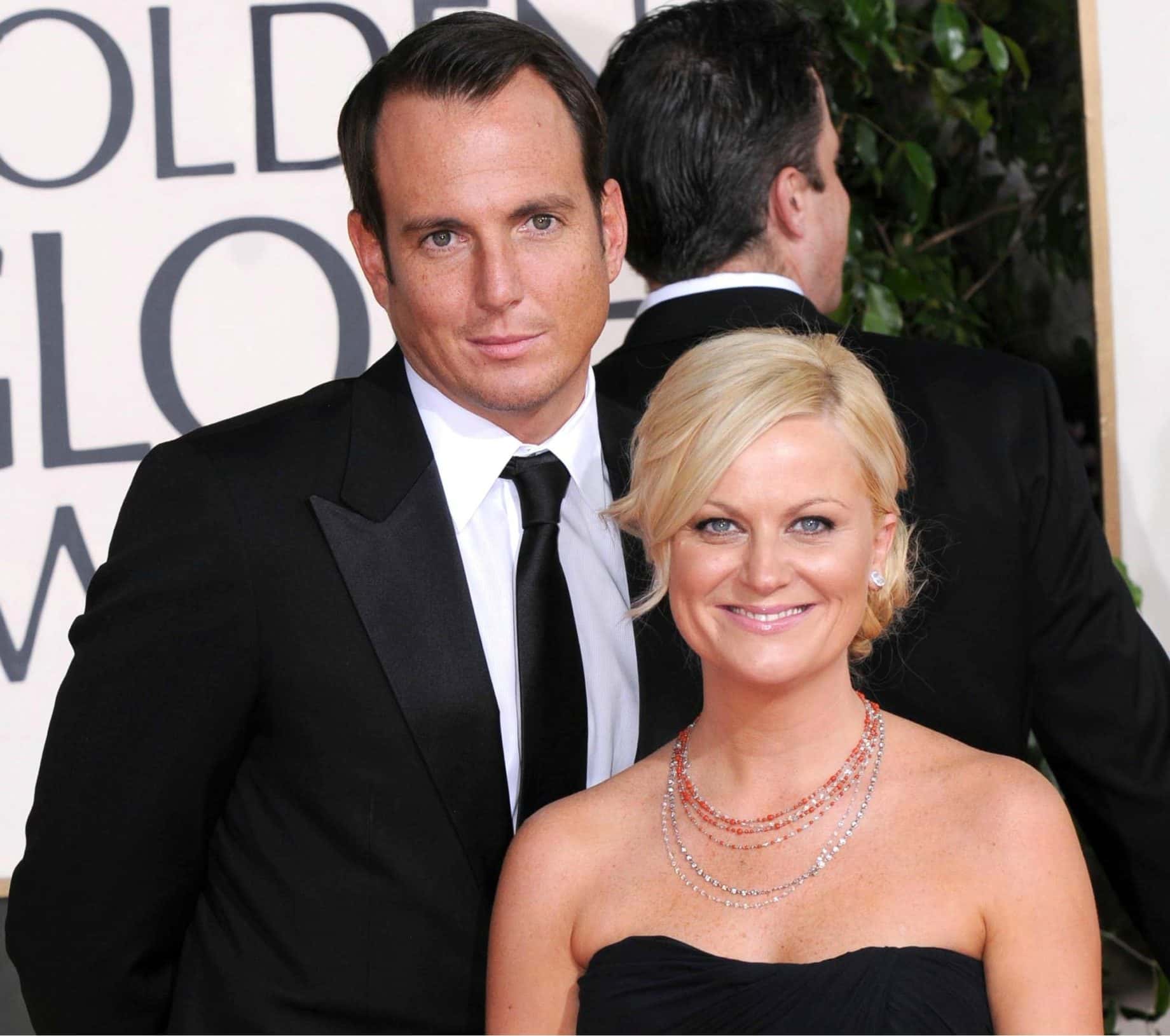 Will Arnett and Amy Poehler at the 66th Annual Golden Globe Awards