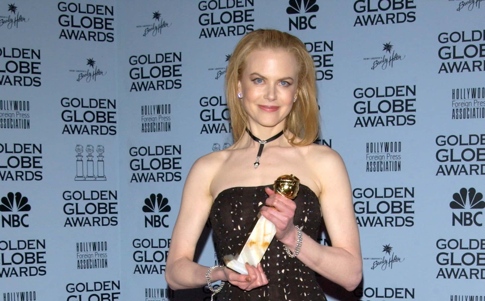 Actress NICOLE KIDMAN at the 59th Annual Golden Globe Awards