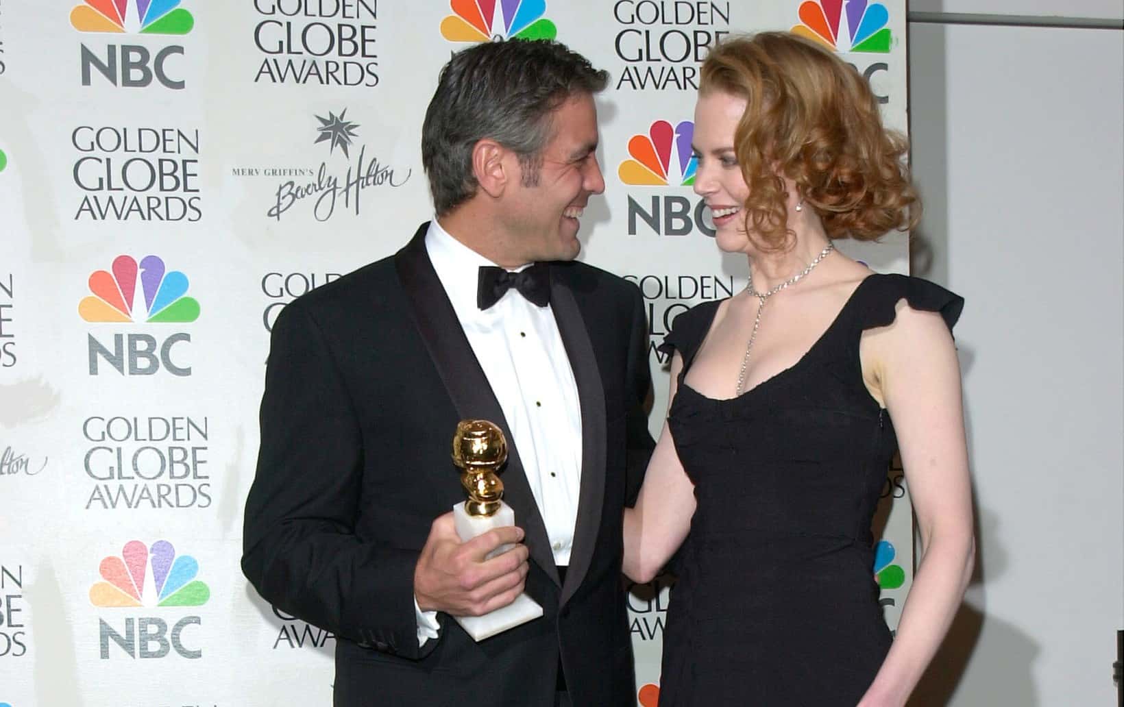 Actor GEORGE CLOONEY & actress NICOLE KIDMAN