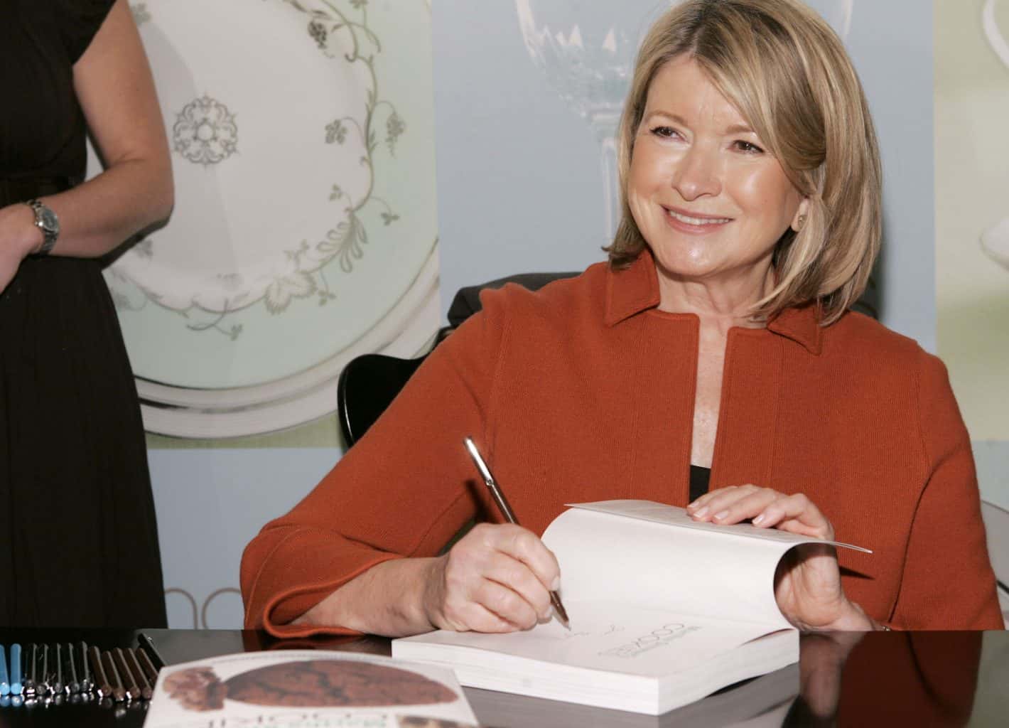   Martha Stewart Signs Her Book At Macy's Herald Square - New York
