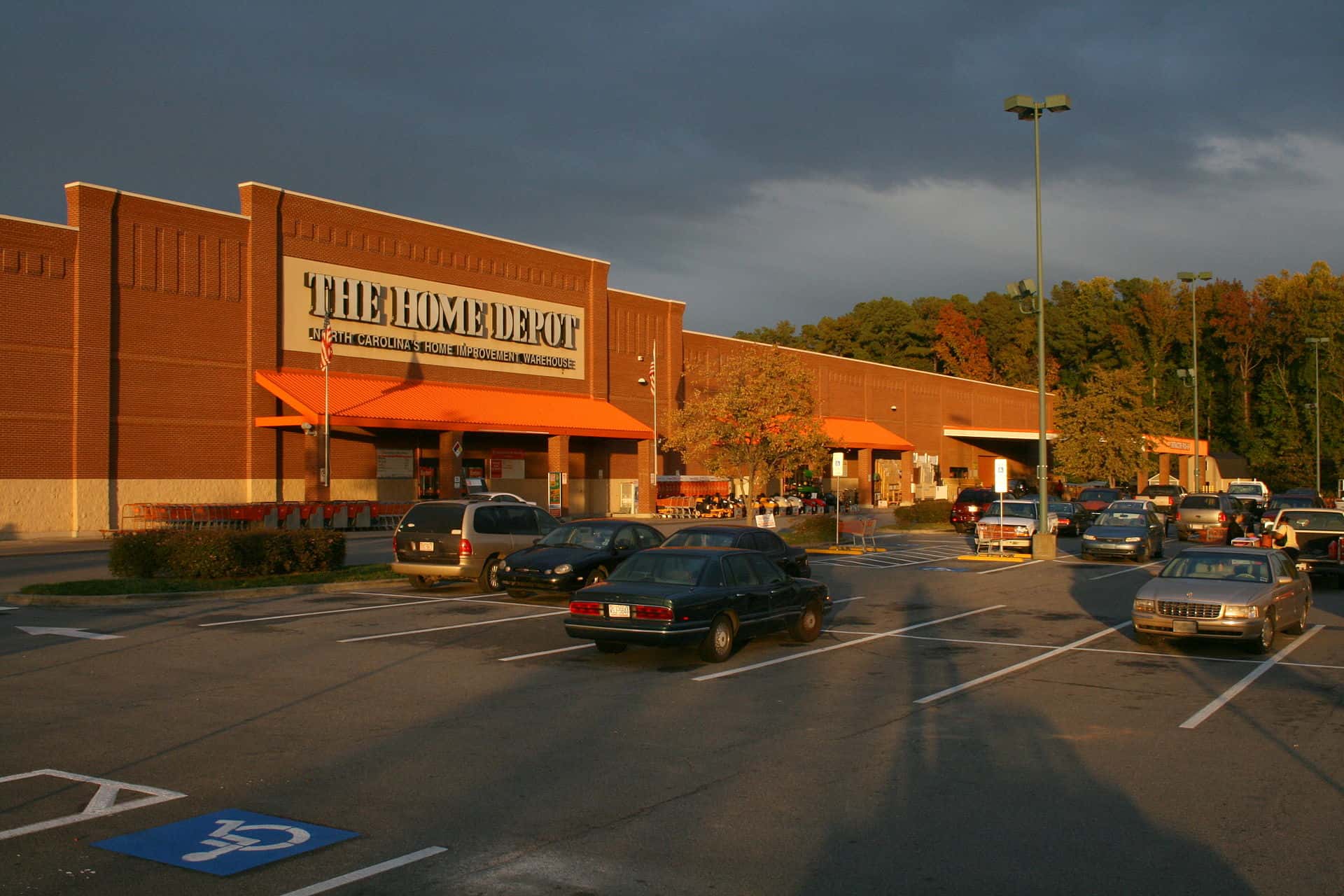 The Home Depot at the North Pointe Shopping Center in Durham