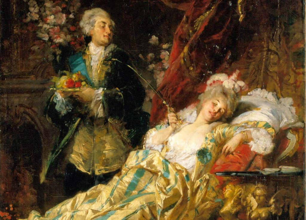 Louis XV and Dubarry