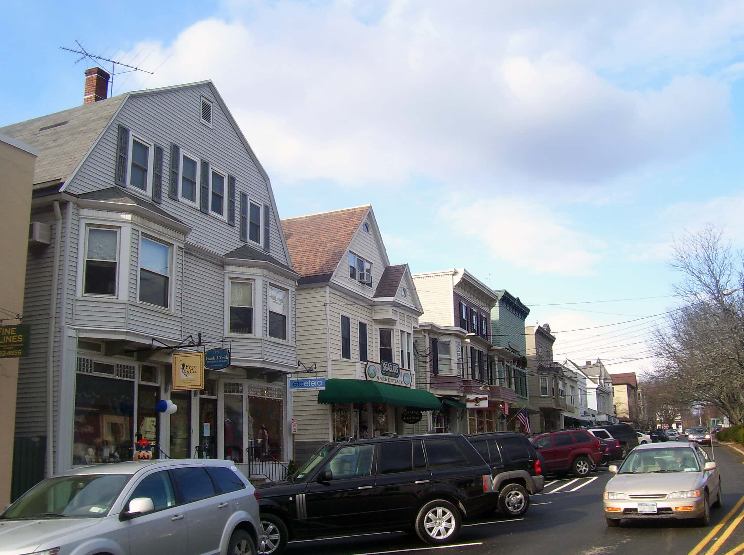 Downtown Katonah, View north along Katonah Avenue, Katonah, NY, USA