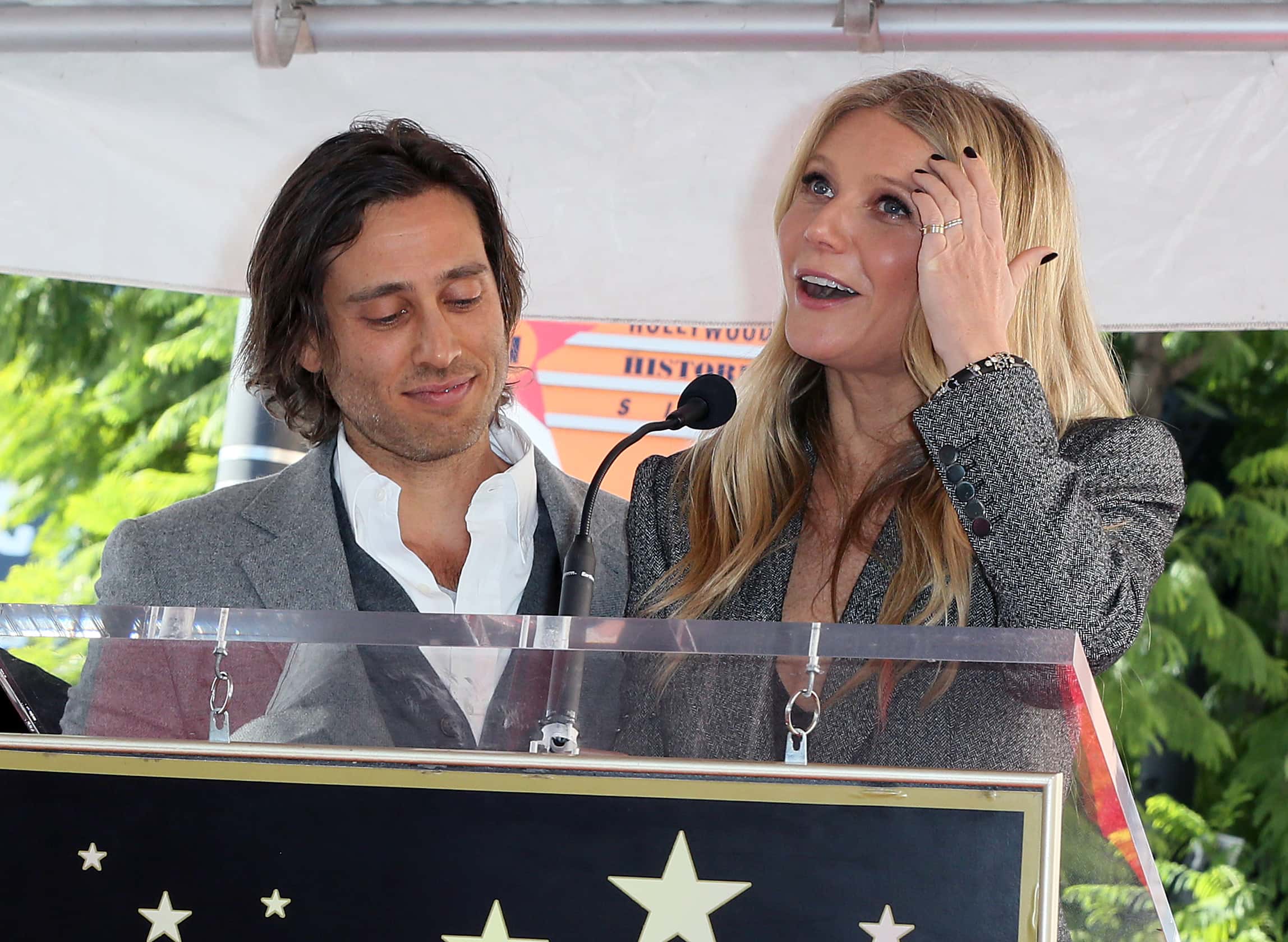 Brad Falchuk and Gwyneth Paltrow