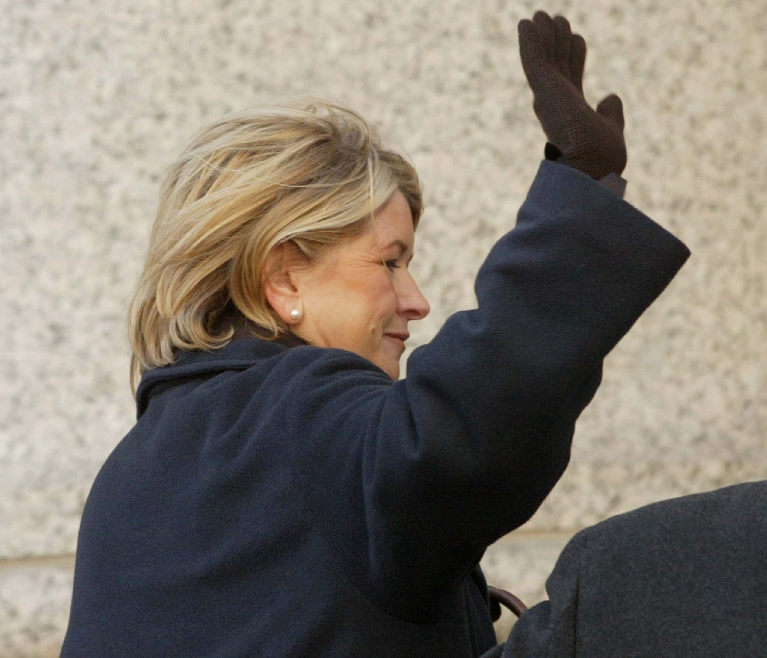 Martha Stewart Arrives At Federal Court In New York City