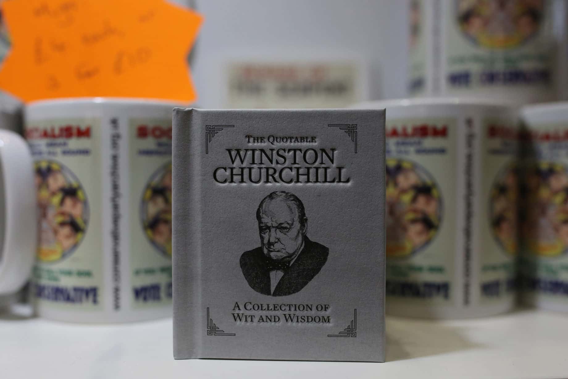 The book about Winston Churchill